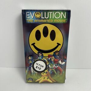 Evolution The Animated Movie VHS  DreamWorks BRAND NEW